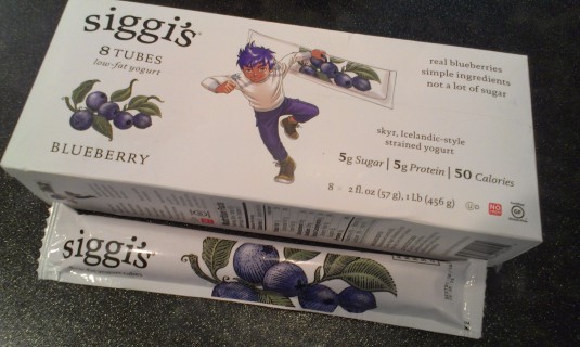 My local Target carries the Siggi's Yogurt Tubes in Blueberry & Raspberry