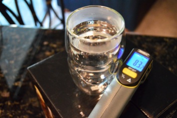 Ozeri Serafino Glass with 140 degree water